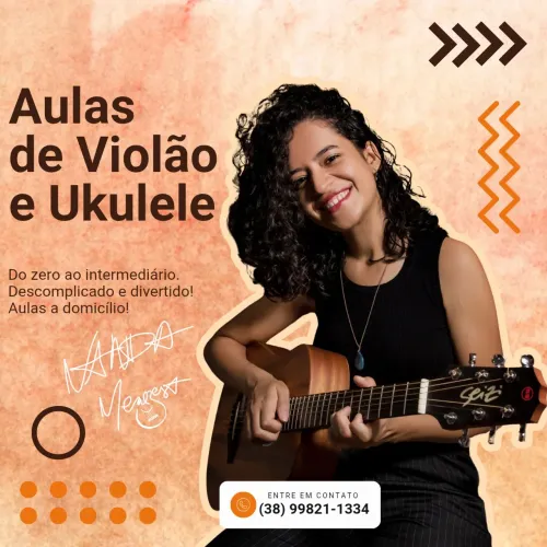 Aula de violão e ukulele 