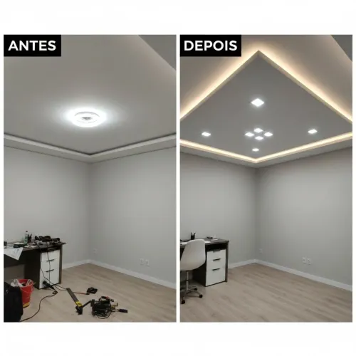 Rebaixamento de Teto Drywall 