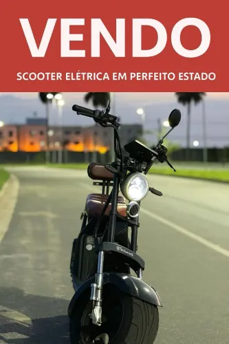Vendo SCOOTER ELETRÔNICA TECH WATTS X11