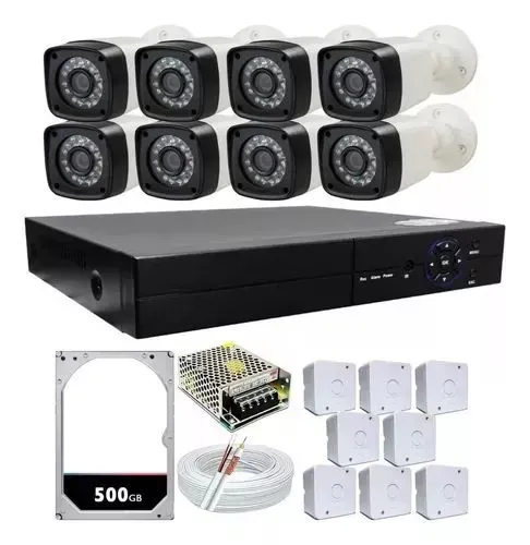 Cameras de segurança kit 16 Cam