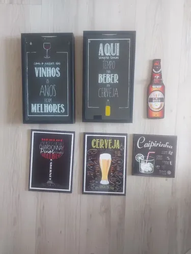 Kit decoração para barzinho