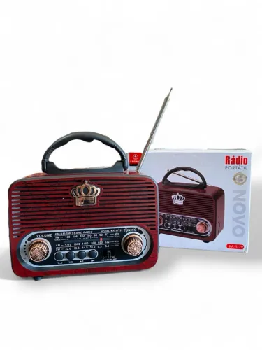 Rádio Portátil Retrô KA-3179