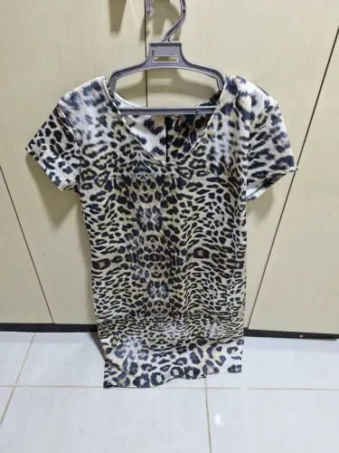 Vestidos estampa de onça 