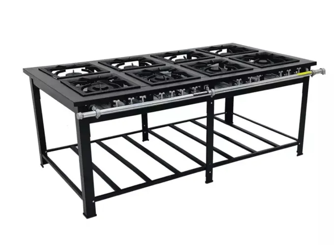 MB Fogão industrial AP 40x40 8Q - Venâncio