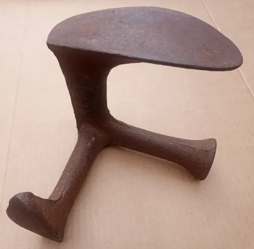 Bigorna molde sapateiro, antiga n°4