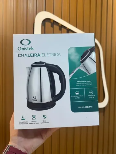 Chaleira Elétrica 1,8L Onistek NOVA