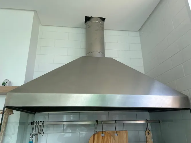 Coifa de inox