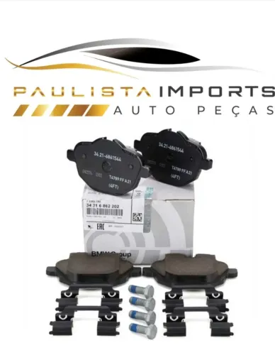 Pastilhas de Freio BMW X3 F25 X4 F26 2009 2010 2011 2012 2013 2014 2015 2016 ( 34216862202