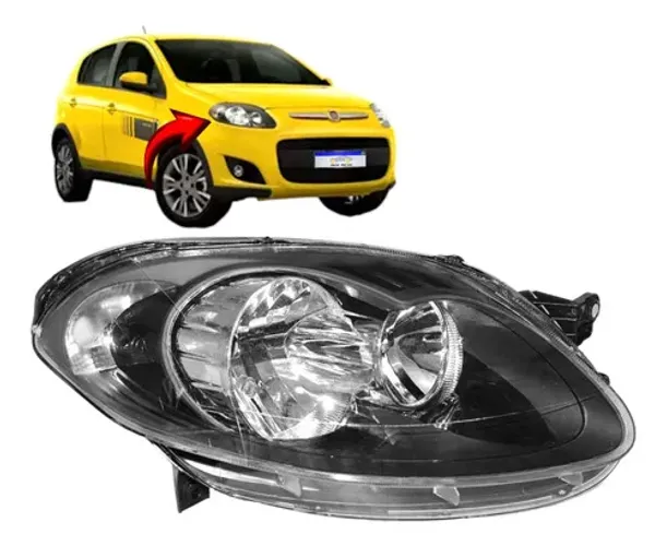Farol Fiat Palio 2012 2013 2014 2015 2016 2017 2018 Novo L.d