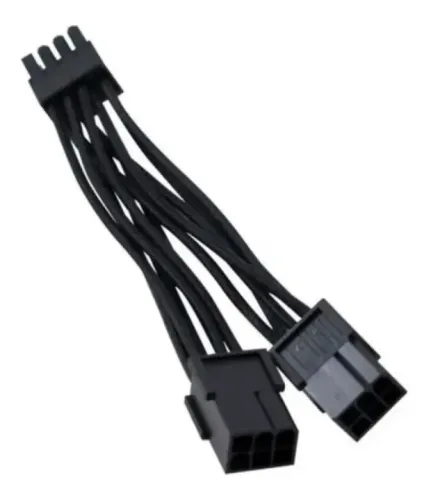 Cabo Adaptador Sata 12 Pinos P/ 8 Pinos Pcie Placa De Vídeo