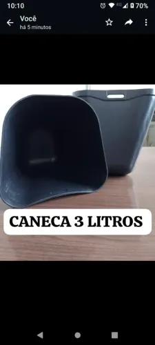 Canecas e kits pra seringueira.