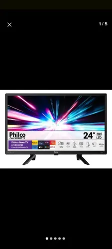 Tv philco roku 24 polegadas smart
