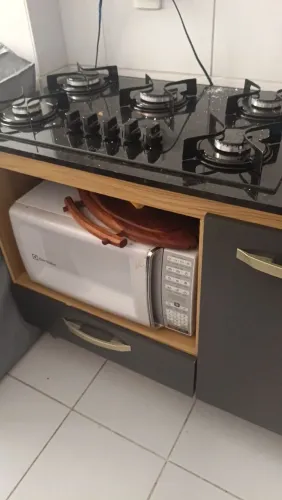 Fogão Cooktop com bancada
