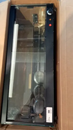 Estufa de Salgados Dupla 12 Bandejas - Ômega BCD Preta Luxo