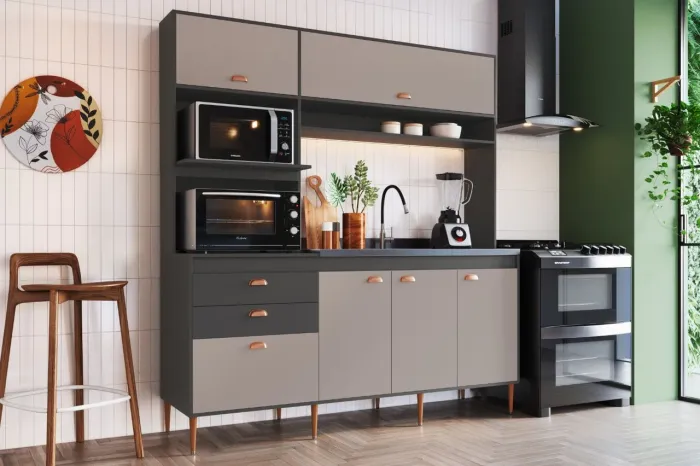 Cozinha compacta 1.85cm novo