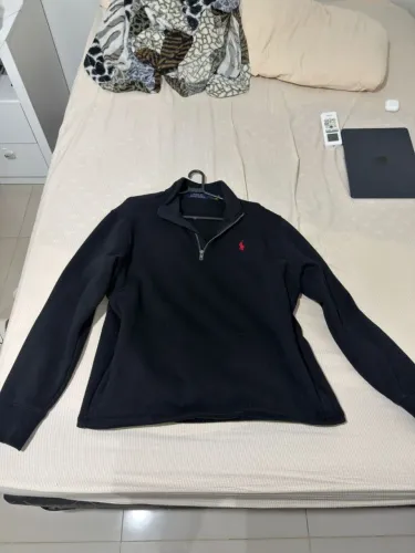 Polo Ralph Lauren Pulôver masculino com zíper
