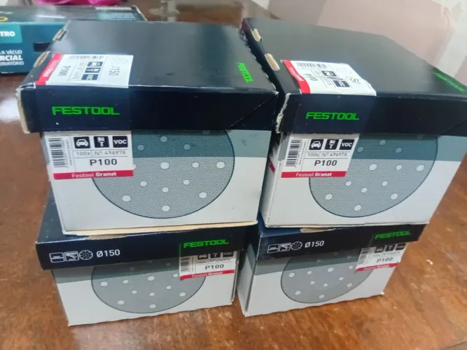 4 caixas de liixas p100