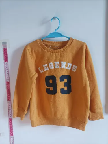 Blusa infantil - 4 a 5 anos - Amarela 