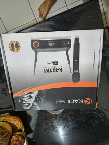 Vendo microfone sem fio