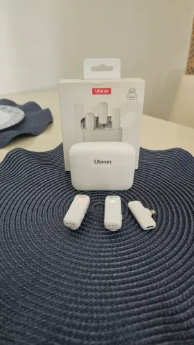 Microfone lapela ulanzi j12