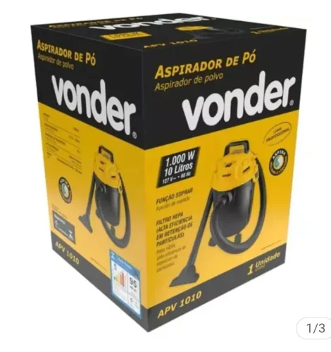 Aspirador de pó vonder
