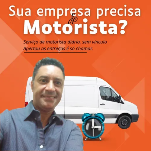 Motorista entregar  , ajudante carga e descarga 