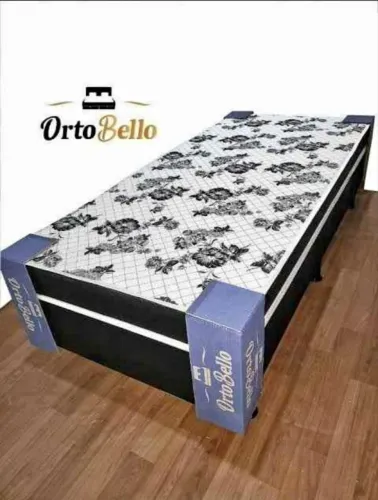 Cama box solteiro conjugado promoção aproveite 179,90 dinheiro ou pix
