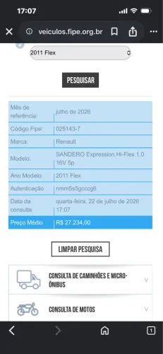 Renault Sandero Expression Hi-flex 1.0 16V 5P 2012
