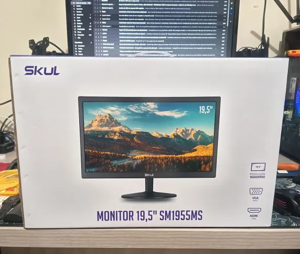 Monitor Skul 19 polegadas NOVO