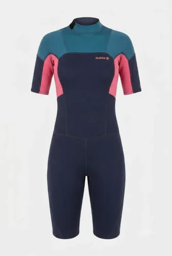 VENDO Neoprene FEMININO Azul Marinho COM DETALHES ROSA Tamanho M-G