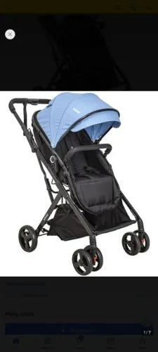 Carrinho de Bebê Whoop Azul