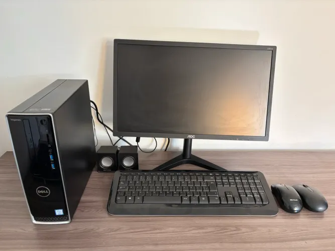 Desktop Dell Inspirion 3268 + Monitor AOC