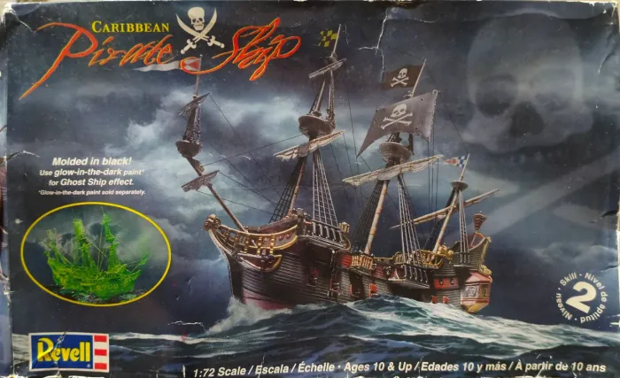 Kit Navio Pirata Revell 1:72 Plastimodelismo (Importado EUA)