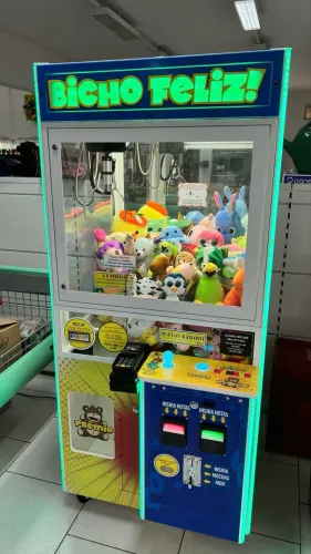 Máquina de pegar Pelúcias (grua) oportunidade!!