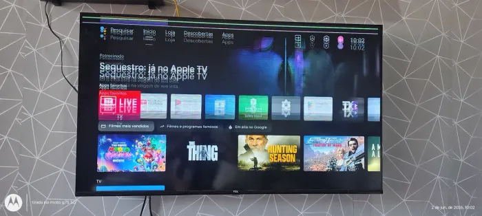 Televisão TCL (apresentou esse defeito)