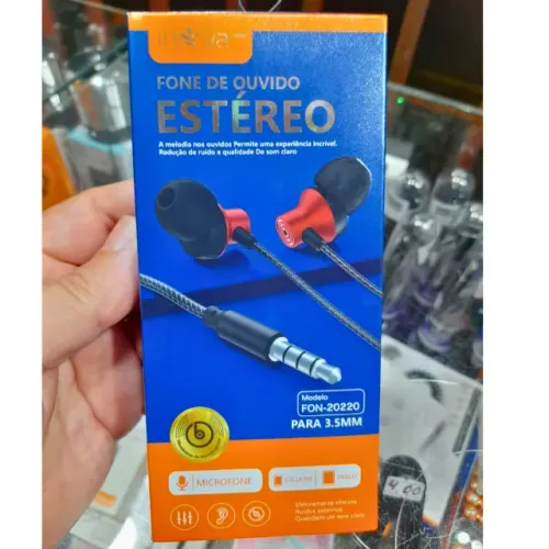 Fone Com Fio inova fon-20220