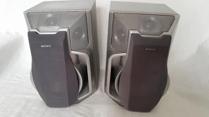 Caixa Acustica Sony GRX800 funcionando