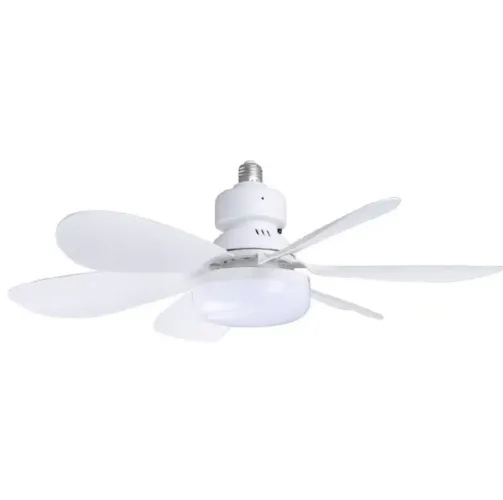 Ventilador de teto instalação em bocal novo No blister