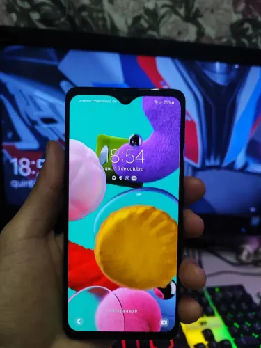 Samsung Galaxy A51 128GB - Caixa e Nota Fiscal