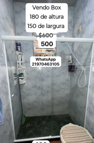 Box blindex 1.50 largura