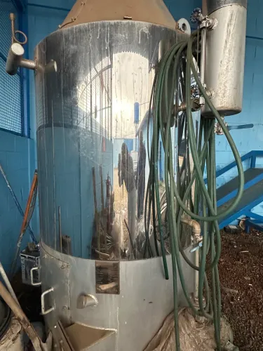 Caldeira vertical de 300kgv/h, Flamotubular