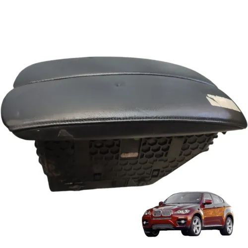 Descanço Braço Console Central Bmw X6 2012 Preto