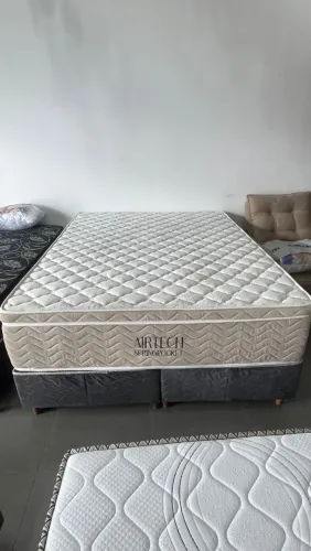 CAMA QUEEN ORTOBOM DE MOLAS ENSACADAS
