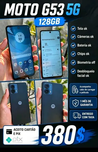 Celular MOTO G53 5G 128GB