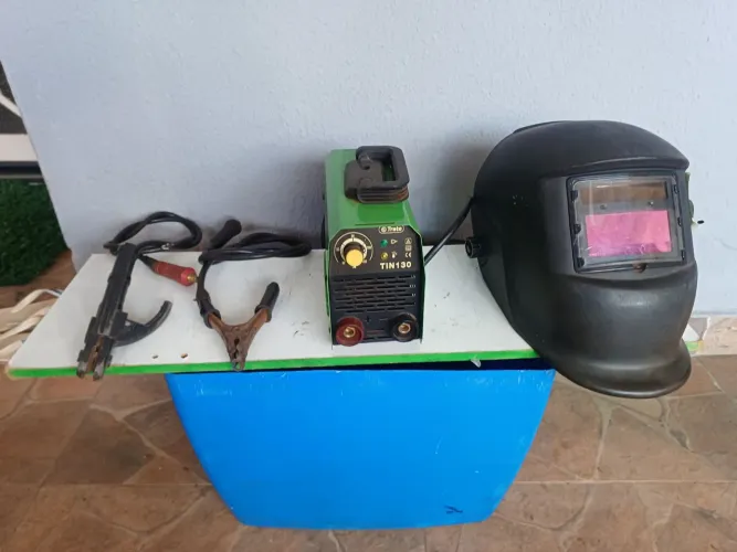 Máquina de solda inverssora trato tin 130amp