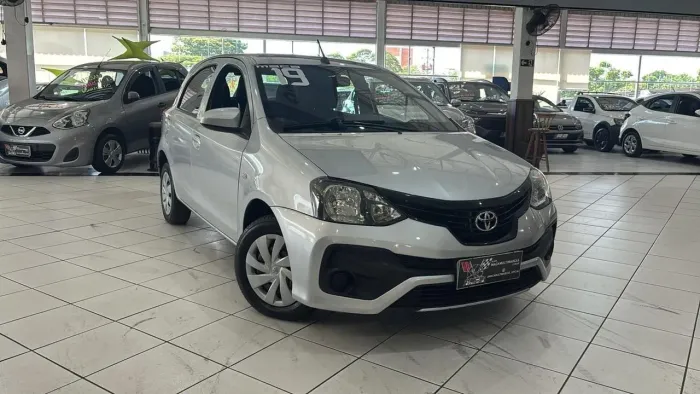 Toyota Etios X 1.3 Flex 16V 5P Aut. 2019