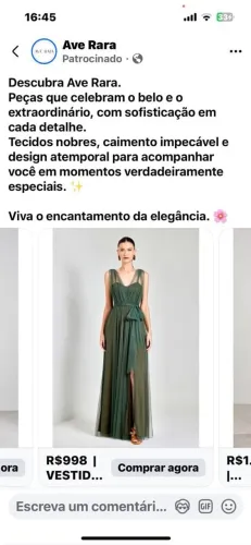 Vestido festa