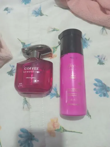 Perfume novos só não tem caixinha mais estão lacrados.coffee seduction e Floratta red 150
