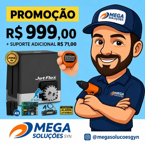 Motor portão rápido Jet flex