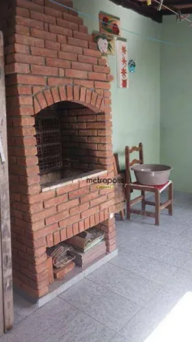 Sobrado com 3 dormitórios à venda, 152 m² por R$ 600.000,00 - Vila Valparaíso - Santo Andr